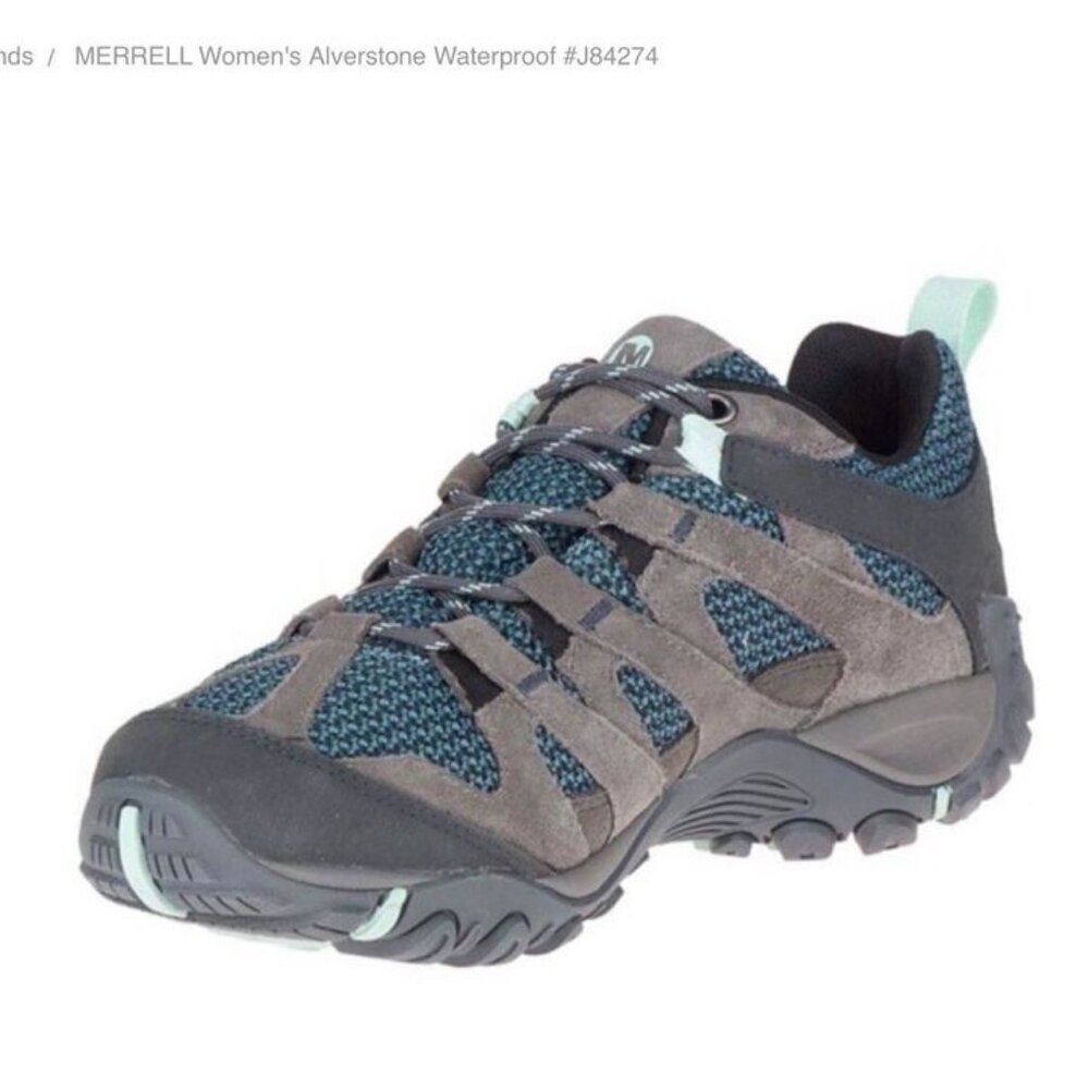 Women’s Alverstone Suede Waterproof Hiking Boots. Size 8.5